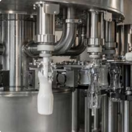Linha de envase de bebidas